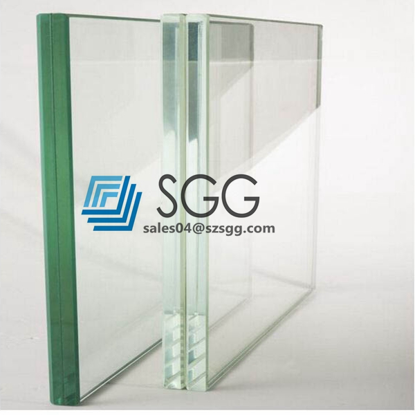 10MM واضح الحديد منخفضة الحرارة المعززة + 1.52 واضح بفب + 8MM واضح منخفضة E تعزيز الحرارة بلانيبل G