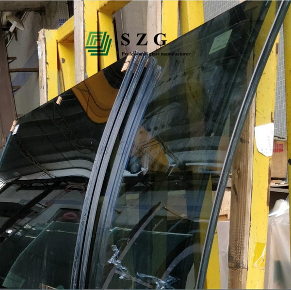 11.52mm فورد الأزرق المقسى الزجاج المصقول المقسى ، 554 عازمة الأزرق المقسى وحدة الزجاج ، 11.52mm فورد الأزرق زجاج الأمان المنحني