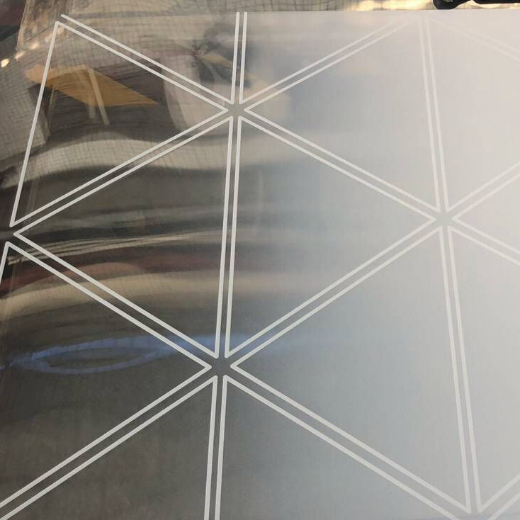 12mm opaque white gradient digital printing glass,12mm ultra clear tempered glass with opaque gradient,12mm gradient digital printed glass