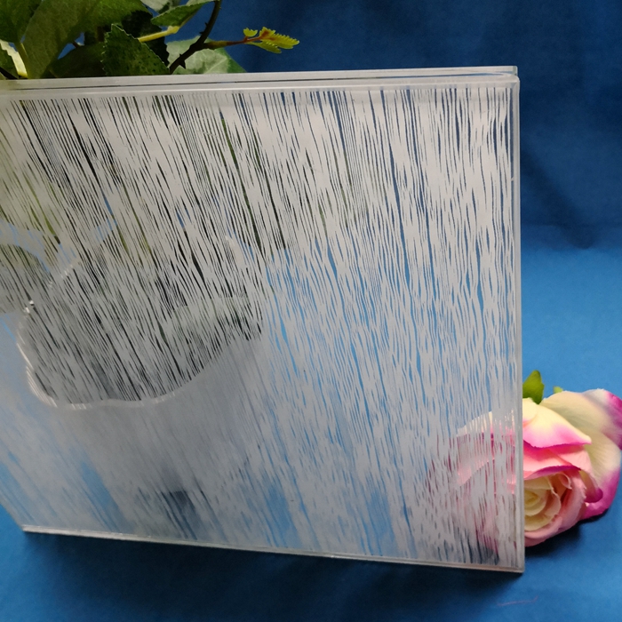 13.52mm digital printing tempered laminated glass manufacturer, 6mm+6mm printed toughened laminated glass for decoration, 66.4 ESG VSG safety glass