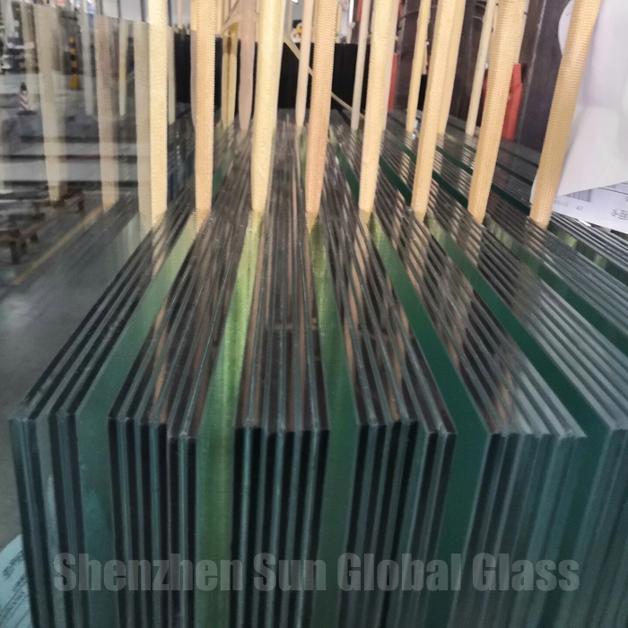 13,52 mm gehärtetes Glas für Dachglasscheiben, 6 mm + 6 mm bis u-Glas für Dachglas, 66,4 esg vsg-Verbundsicherheitsglas für Dächer