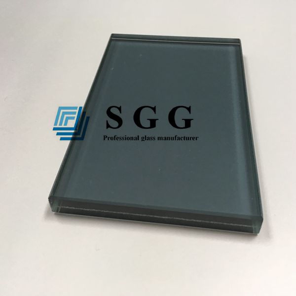 17-52 مم الخفيفة الرمادية الخفيفة التي خففت الزجاج ، 8mm + 8mm رمادي فاتح الصفائح الزجاجية المقوية لوحه ، 8mm + 8mm الرمادية الخفيفة ساندويتش الزجاج