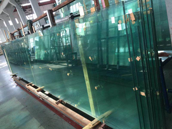 19mm flache Hartglas Zaun, 19mm flache Hartglas Geländer, 19mmtoughened, gehärtetem Glas