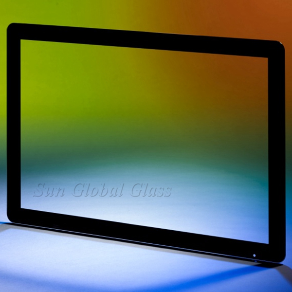 2 milímetros anti vidro reflexivo, vidro não reflexivo de 2mm, 2mm anti vidro de reflexão