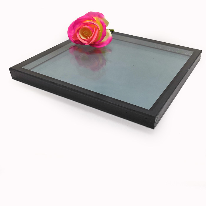 4mm low e tempered glass+12mm air space+4mm clear toughened glass, energy saving insulated glass, 20mm double glazing glass