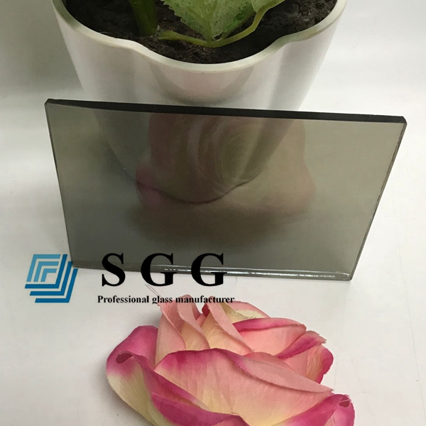 6mm Euro gray reflective glass,6mm light gray reflective glass,6mm euro grey coated glass