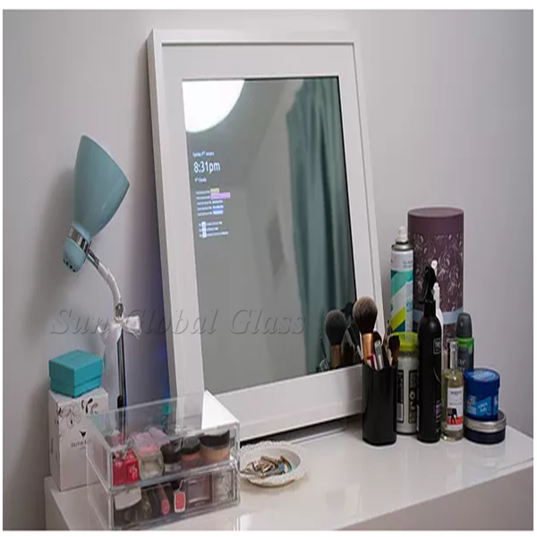 6 mm 半銀ミラー、6 mm ワンウェイ ミラー ガラス 6 mm ミラー メディア タッチ スクリーン