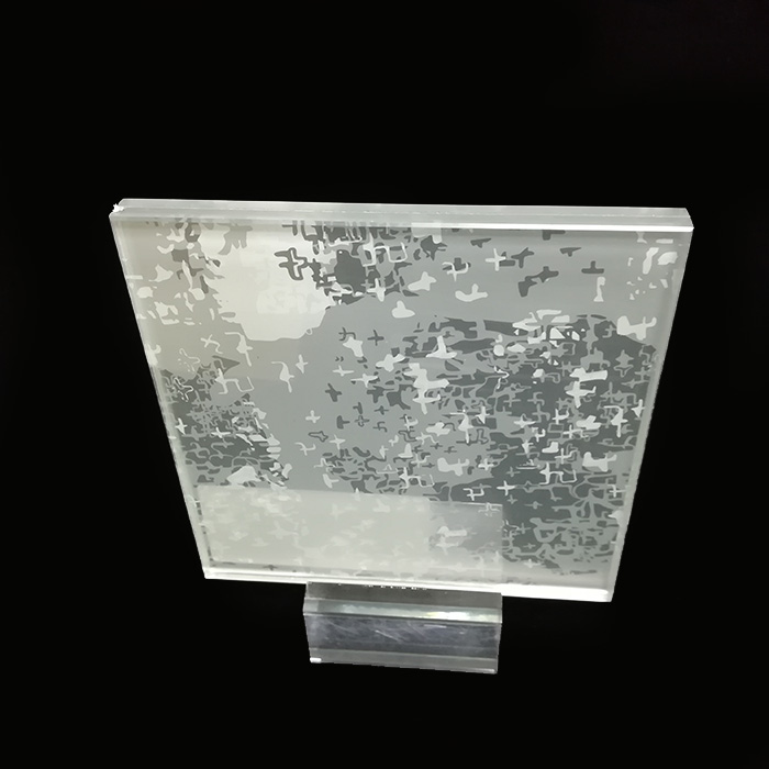 8.76mm nhiệt tăng cường EVA nhiều lớp kính, 4 + 0.76 + 4 nửa tempered EVA nhiều lớp kính, 4.4.2 trang trí EVA phim kính nhiều lớp