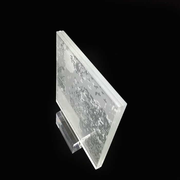 8.76mm nhiệt tăng cường EVA nhiều lớp kính, 4 + 0.76 + 4 nửa tempered EVA nhiều lớp kính, 4.4.2 trang trí EVA phim kính nhiều lớp