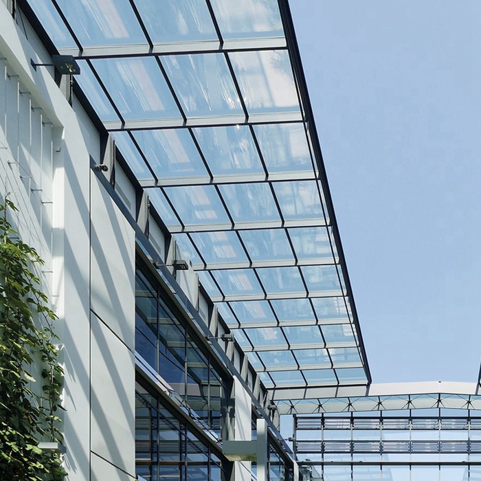 8.76mm الزجاج الرقائقي للسقف ، السقف الخشبي 8.76mm ، المظلات الزجاجية الرقائقي 8.76mm