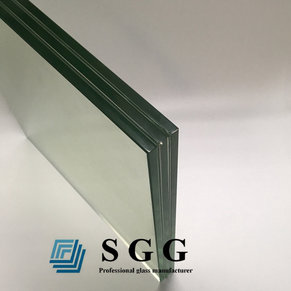 8mm+1.14mm pvb+8mm+1.14mm pvb+8mm clear tempered laminated glass,24mm clear toughened laminated glass,26.28mm clear tempered laminated glass