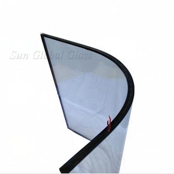 Curved Insulated Glass Curtain Wall, Curved Insulated Glass Windows, Curved Insulated Glass Units