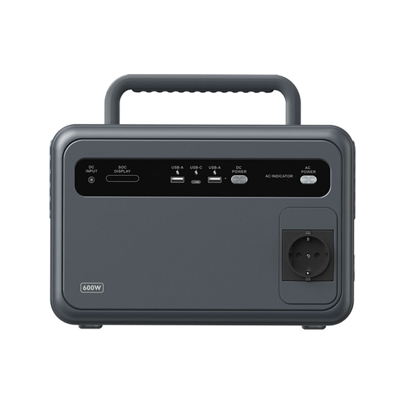 China Emergency 600W power supply portable outdoor generator solar power bank for home outdoor camping manufacturer