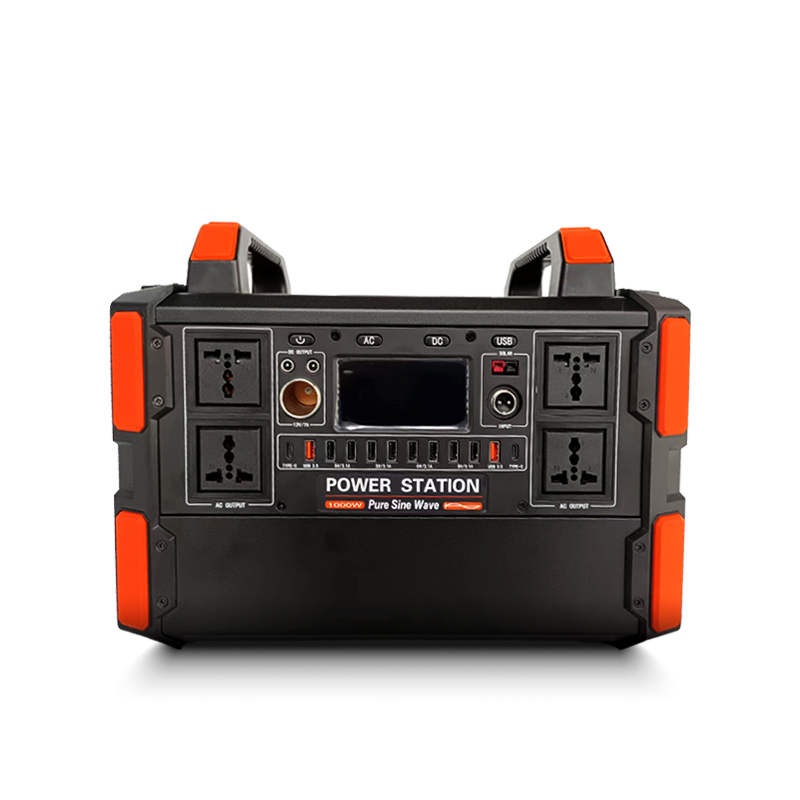 China New load shedding 1000W power station 110V 230V charging power station groupe electrogene solaire with solar panels manufacturer