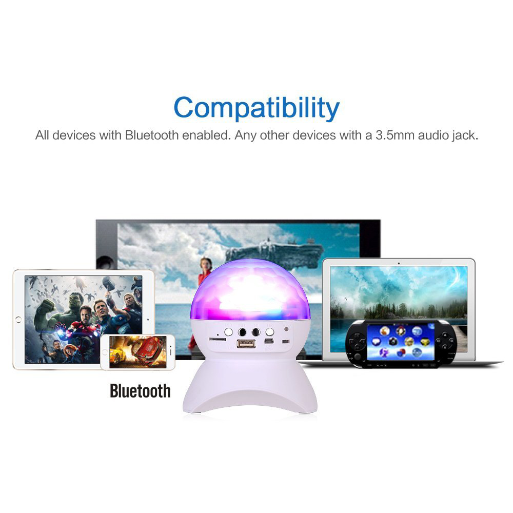 Night Light Bluetooth Speaker