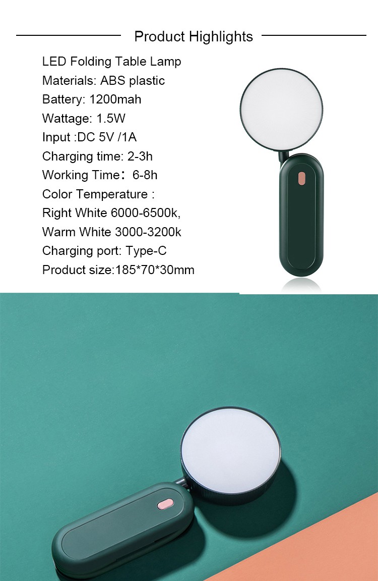 wholesaler folding Table Lamp