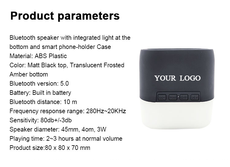 Led Touch Lamp Bluetooth Speaker