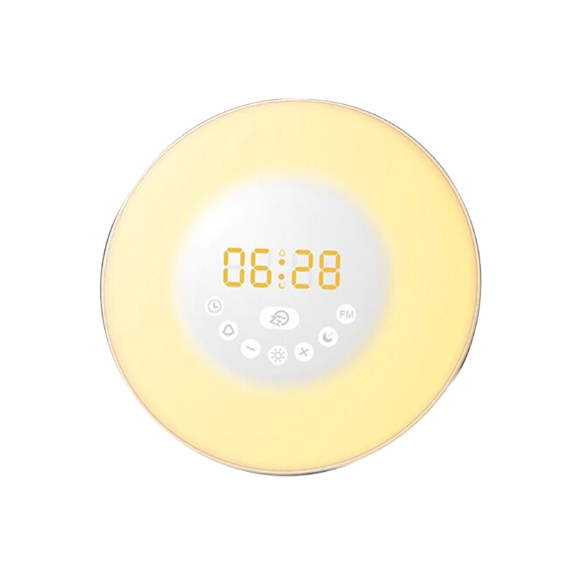 LED Bluetooth Speaker With Alarm Clock Speaker NSP-0082