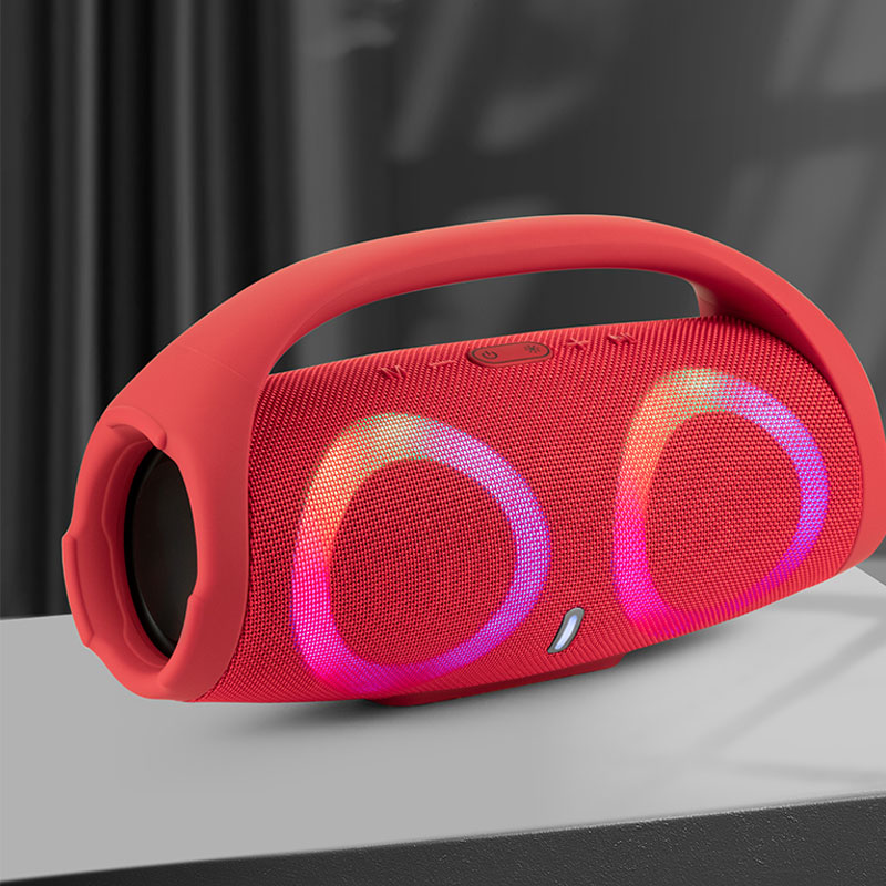 Portable multifunctional Bluetooth speakers with a fashionable light handle NSP-0302