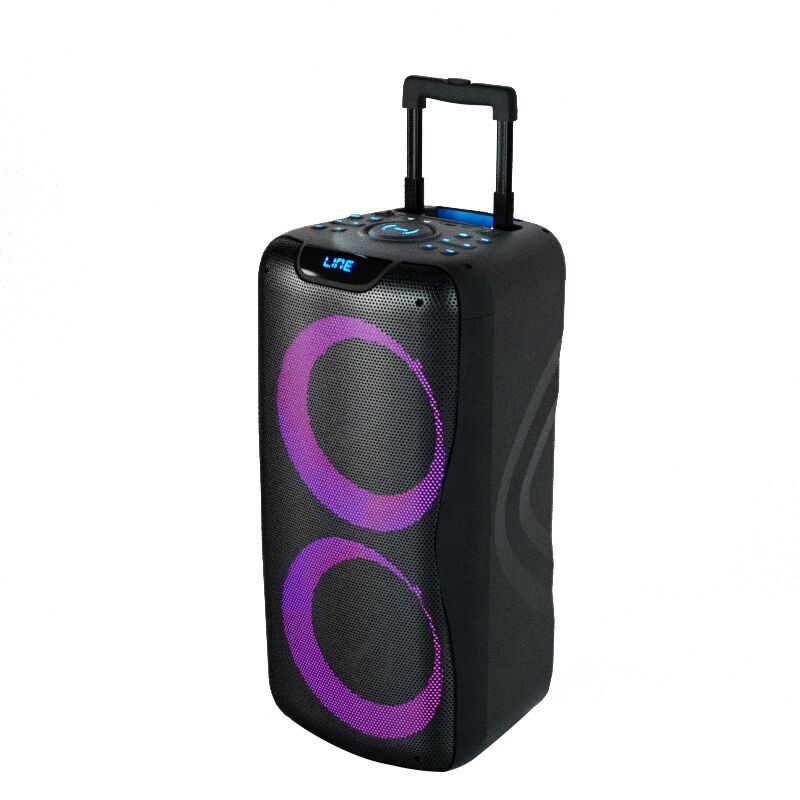 Pull rod high-end speakers High Power 100W Portable Party Bluetooth Speaker NSP-0313