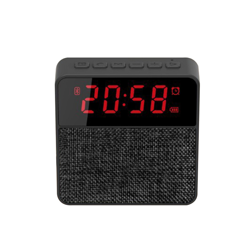 Clock Fabric Bluetooth Speaker NSP-0090
