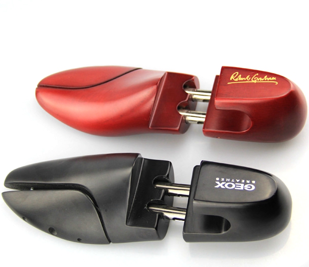 Arbre de chaussure en bois de luxe noir personnalisé [AST 04]