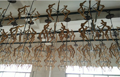 The hanger paint production process