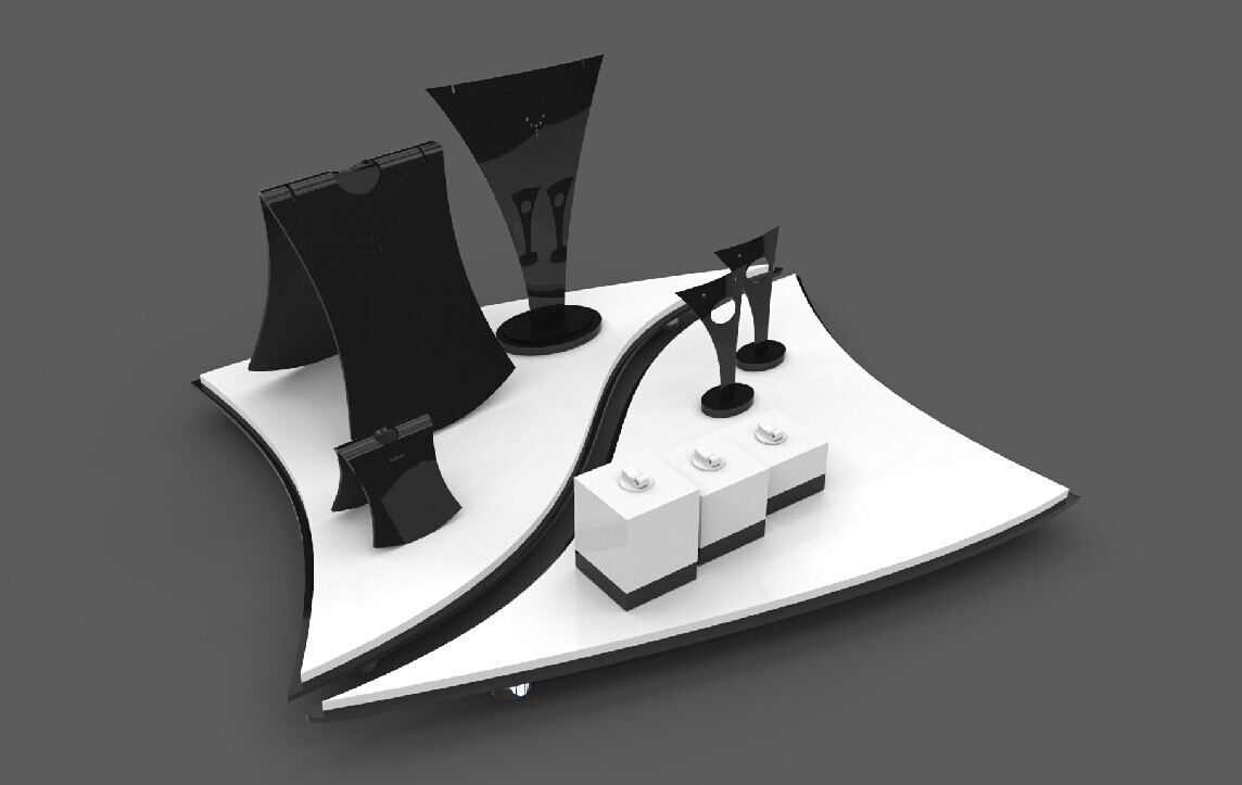 2014 Newest design for Christmas acrylic jewelry display ,jewelry display set ,acrylic jewelry display stand for jewelry exhibitor and presentation made in China