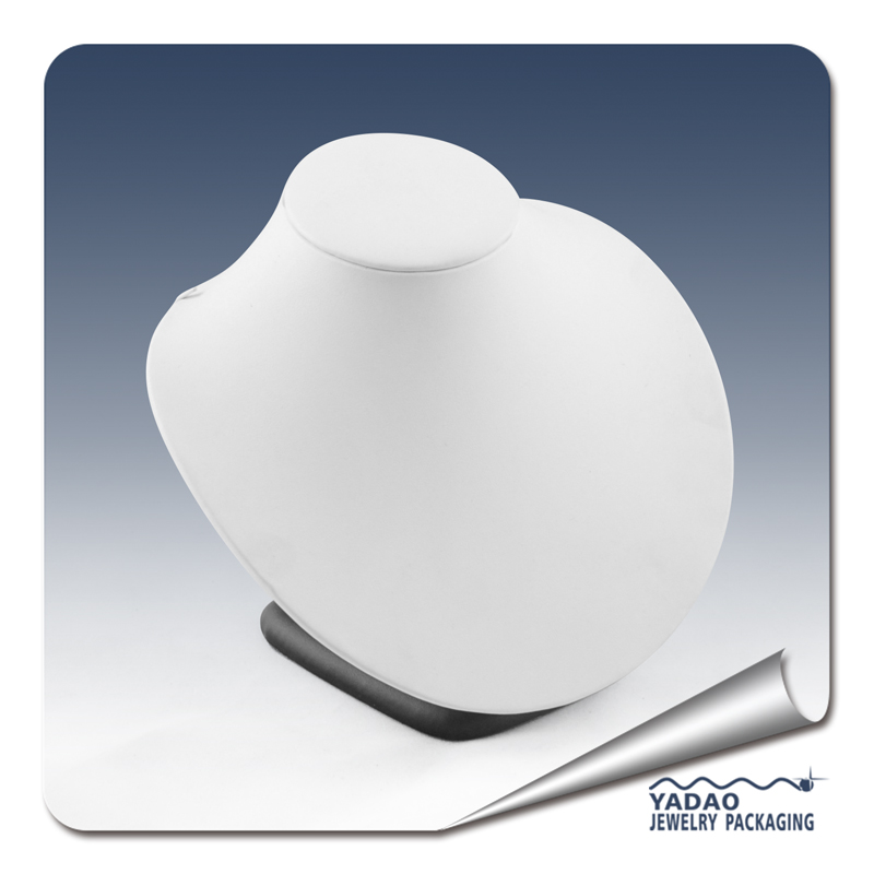 2014 newest fashion jewelry display plastic busts for necklace display bust