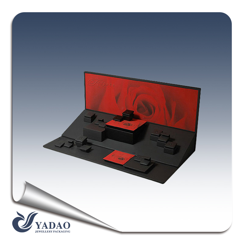 2017 المنتجات اليدوية والمجوهرات المخصصة عرض مجموعة جديدة لخواتم، أقراط، المعلقات، وقلادة، سوار، إظهار الأساور والمجوهرات مجوهرات المحل الشركة المصنعة الصينية يادو