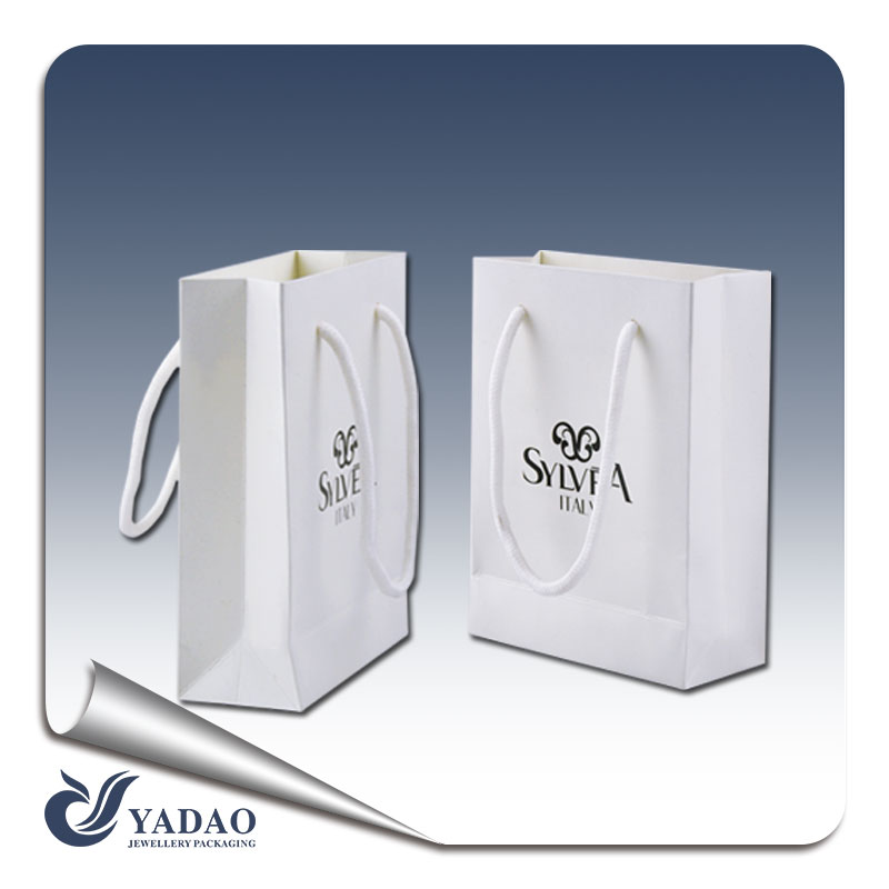 2017 new products new trend designable simple style paper bag shopping bag gift bag hand bag china supplier yadao