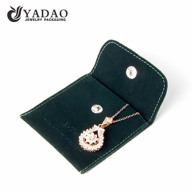 Awesome fine nicety MOQ bulk sale fair price custom velvet embossed logo in high quality with stitching