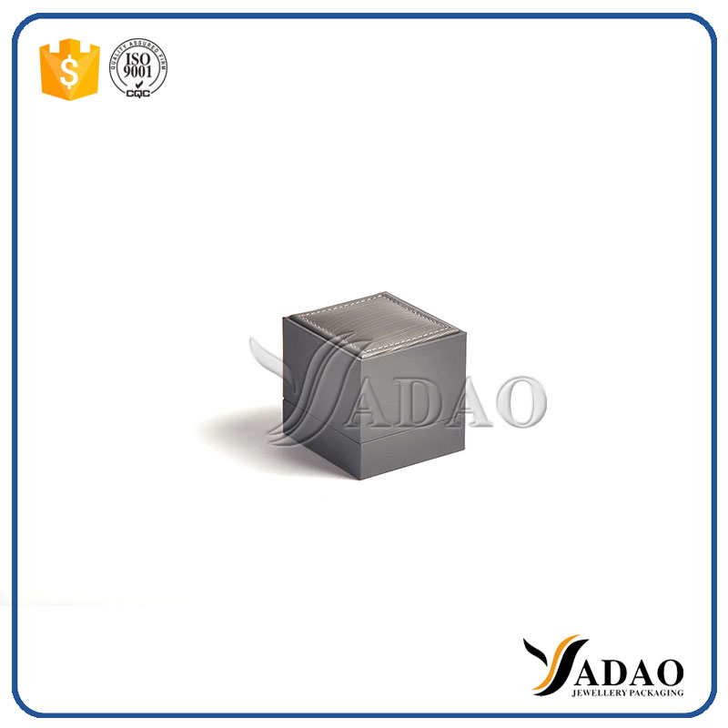 Caja de embalaje Europea la luz gris de diseño de alta calidad para la caja de regalo Muestra colecciones de joyería de moda