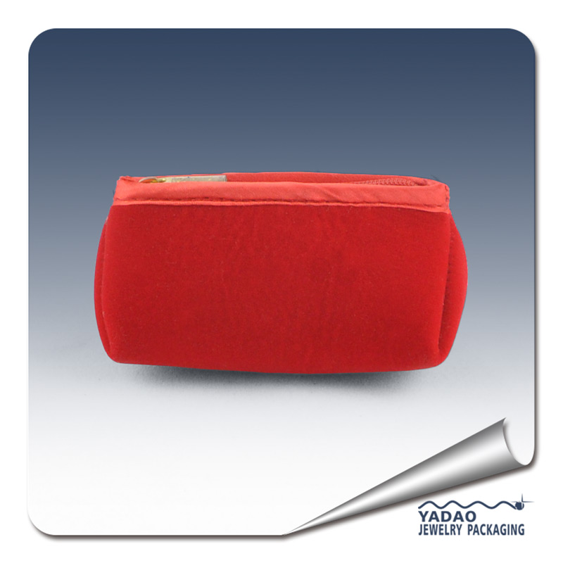 Factory supply custom velvet pouch bag for jewelry pouch with logo