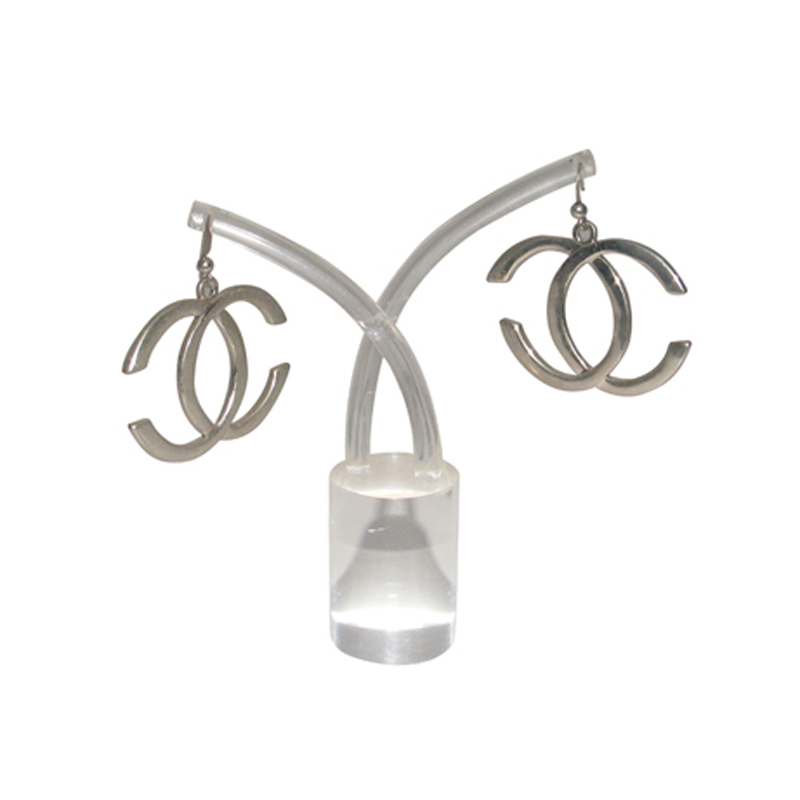 Exhibición de la joyería soporte de exhibición del pendiente del acrílico de moda hecha en China