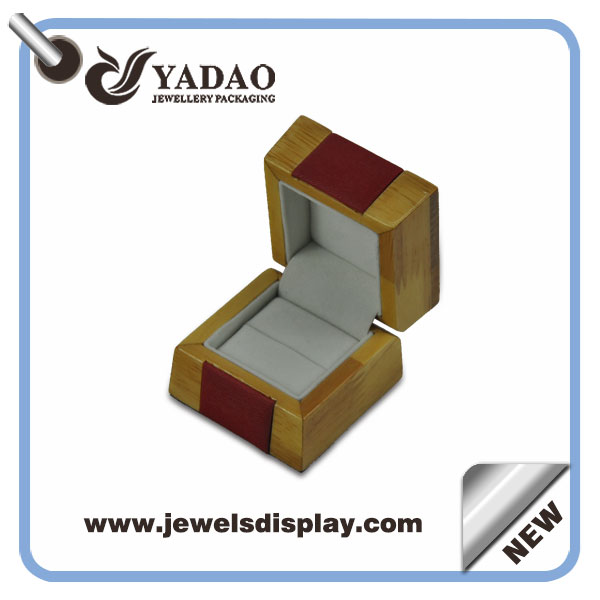 High Quality Customized Jewelry box & Luxury Wooden Jewelry Box for Ring Packaging and Jewellery Display Showcase