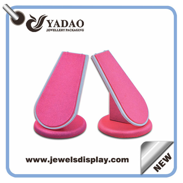 High quality colorful Newest design pendant display stand ,necklace display holder ,pendant display props with custom color ,logo and  sample