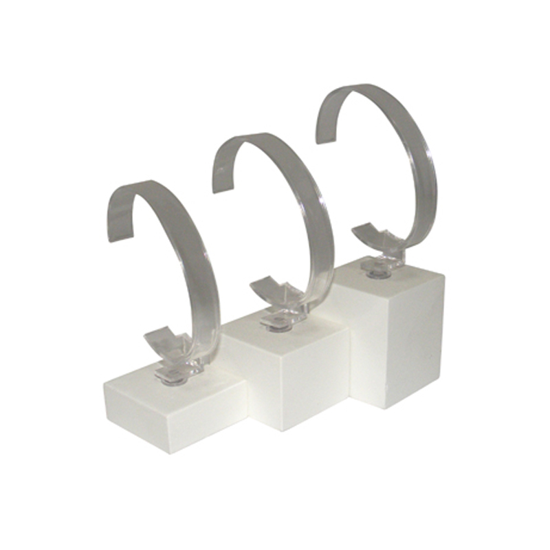 High quality different size acrylic display stand bracelet holder for watch or bangle offer factory price