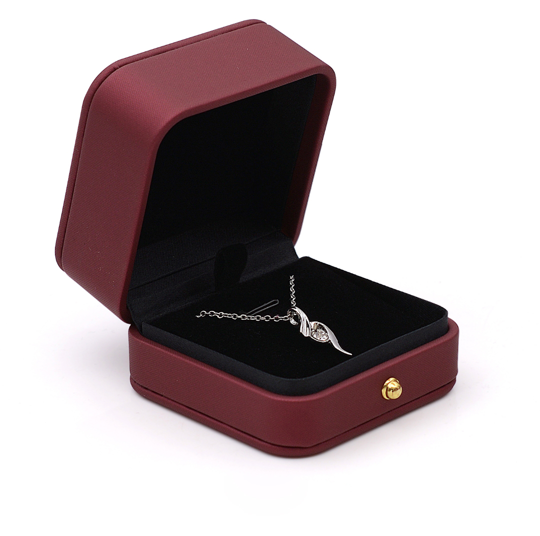 Hot Sale Women Girls Earrings Ear Stud Box Organizer Portable Jewelry Storage Case PU Leather