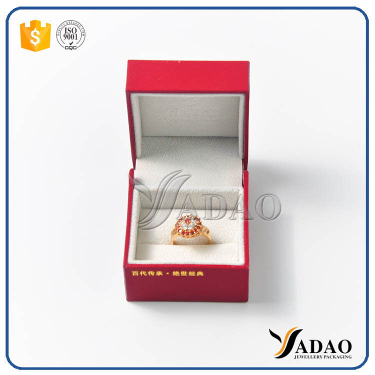 Jewellery Packaging Custom Jewelry Box New Arrival White Leather Gift Boxes With Velvet Insert For Ring Necklace Bracelet