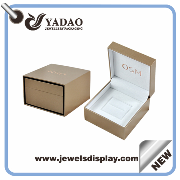 Jewelry Display Box Luxury Leather Jewelry Box Plastic box Jewelry Packaging Boxes