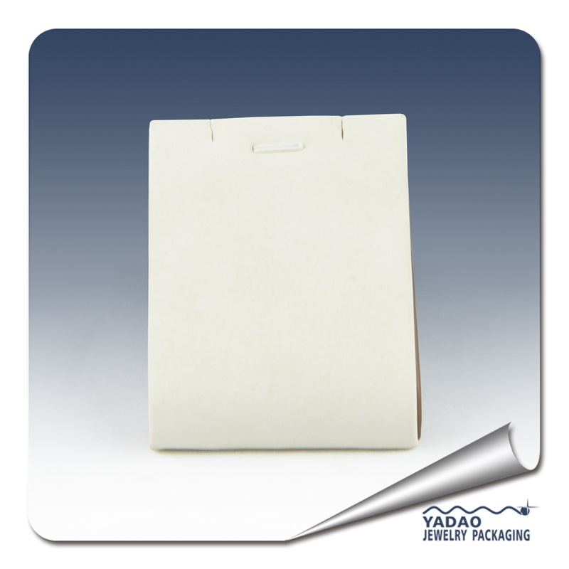 Leather necklace display stand