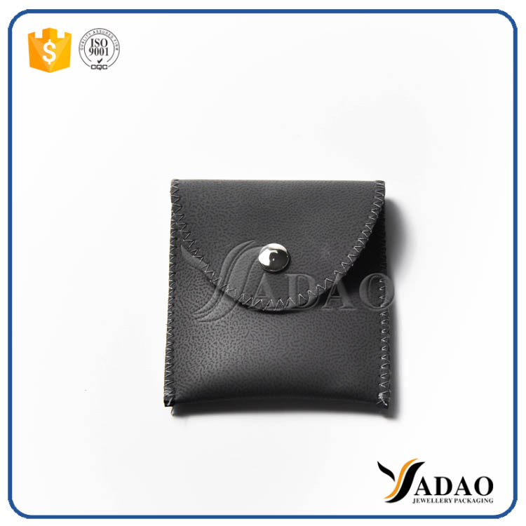 Make Your Jewlry Perfect -Customize OEM ODM hot sale velvet leather pouch package bag with free logo printing