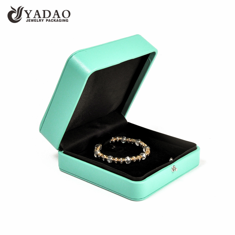 Modern design luxury custom made gift bracelet box with logo printed