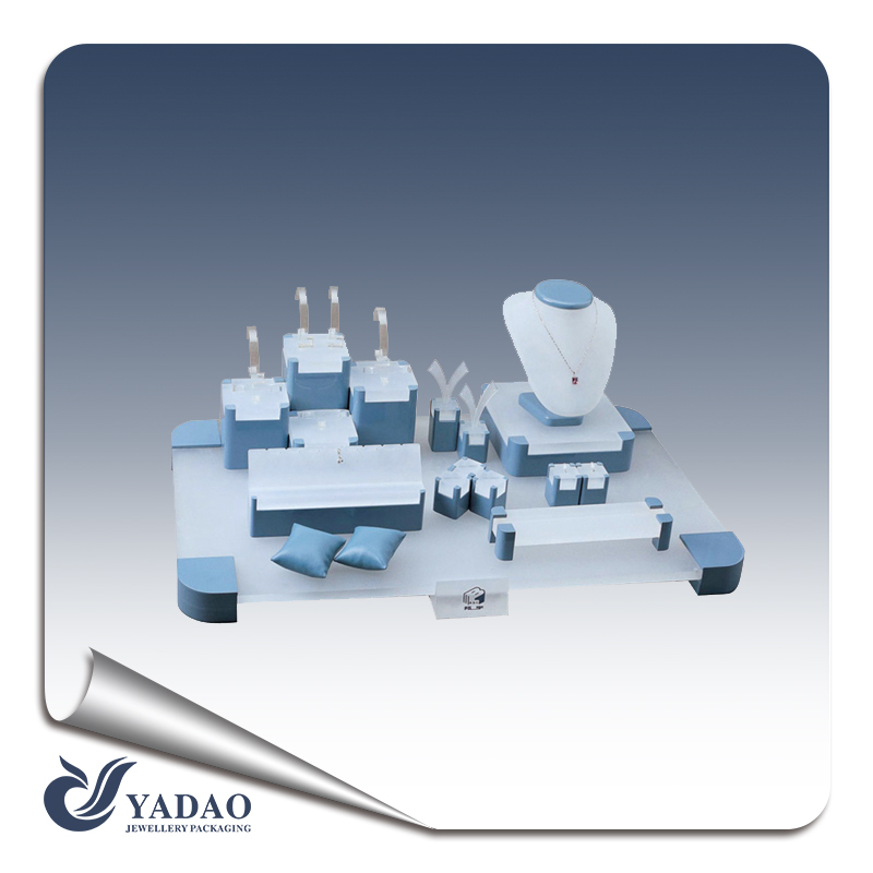 New ideas 2017 acrylic jewellery display set with an attractive design and excellent quality jewellery and jewellery exhibition