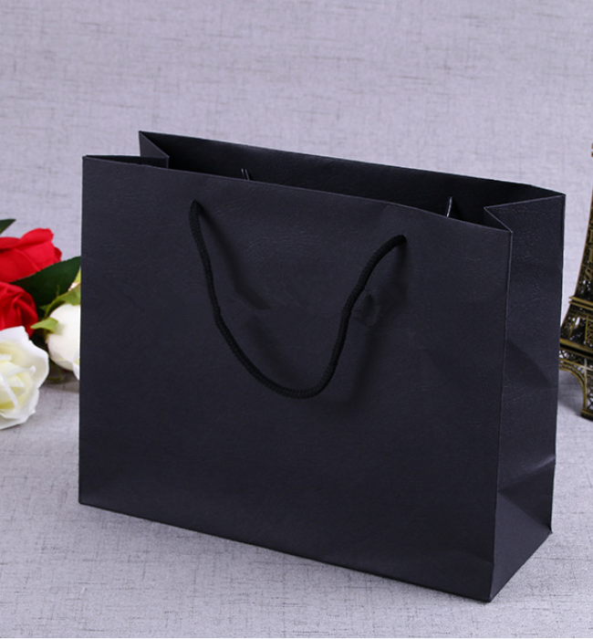 OEM/ODM Production Brand Name Luxury Design Printing Folded Brown Craft Custom Kraft Paper Shopping Bag With Rope Handle