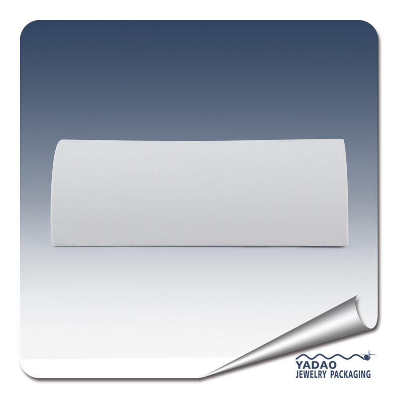 Pantalla semi-círculo de pie para la joyería del brcelet