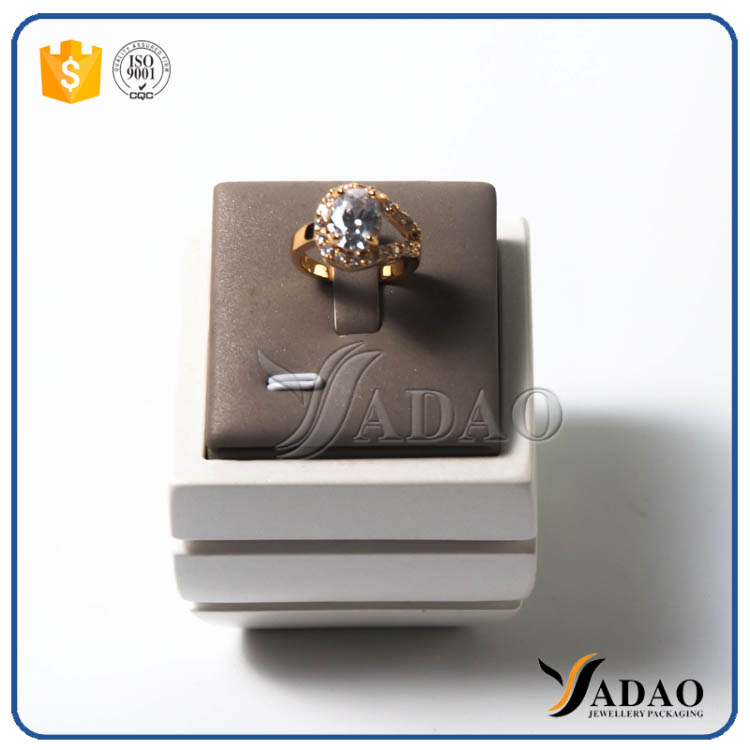 Кожи \\\/velvet оптовая выставка и презентация дизайн OEM\/ODM ювелирные изделия кольца \\ отображается материал рамы
