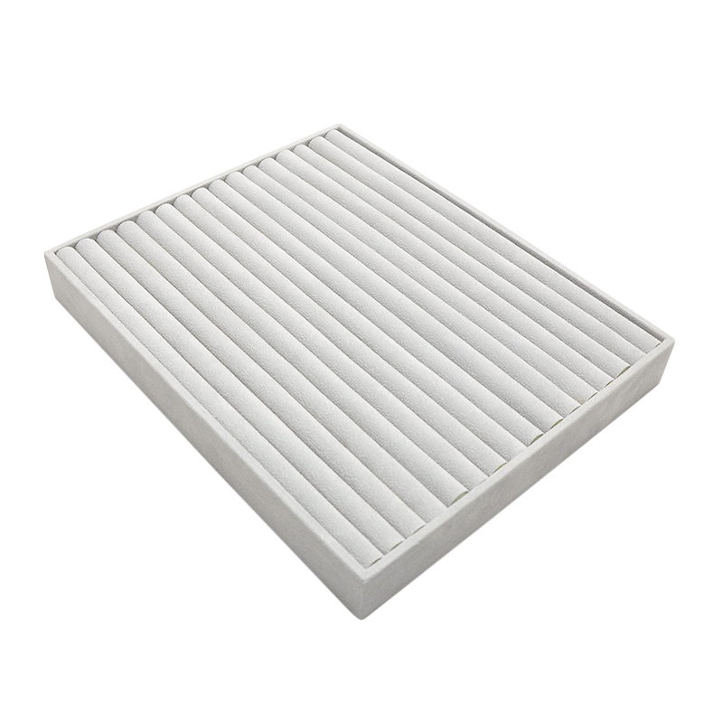 Velvet Jewelry Display Tray for Earring Ring Holder Bracelet Necklace Plate Storage Organizer