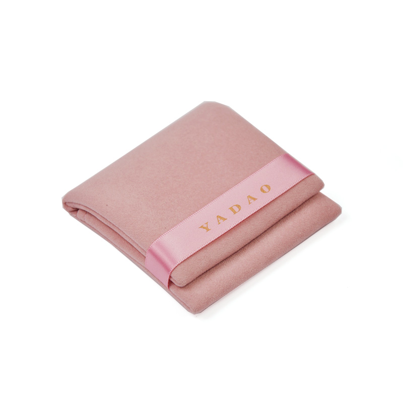 Velvet Pouch Bag with Belt